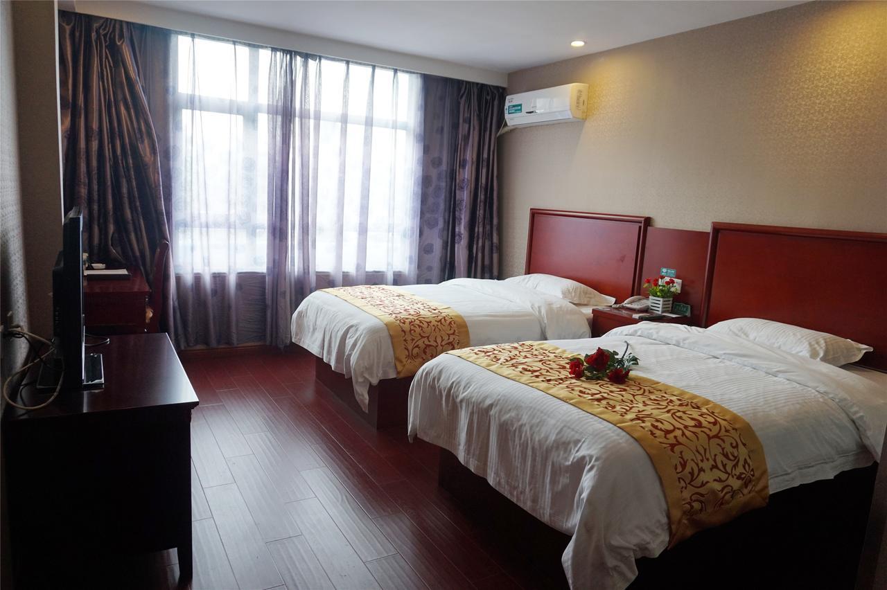 Greentree Inn Jiangsu Suzhou Kunshan High Speed Rail Station Hengshan Road Express Hotel Exteriér fotografie