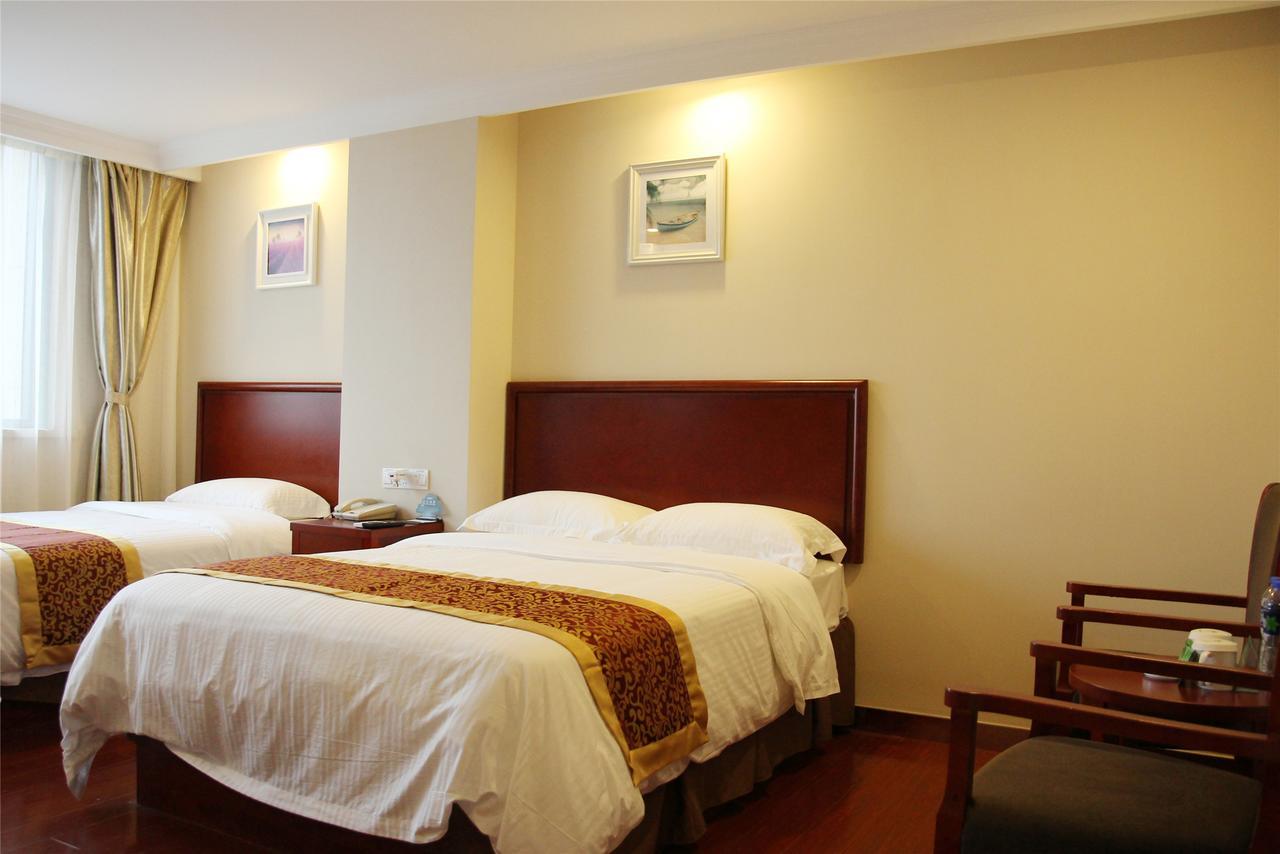 Greentree Inn Jiangsu Suzhou Kunshan High Speed Rail Station Hengshan Road Express Hotel Exteriér fotografie
